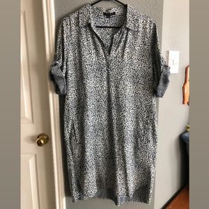 Velvet Heart Shirt Dress L
